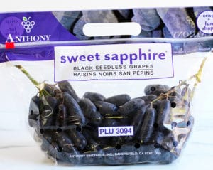 Sweet Sapphire® grapes Meal Prep Salad