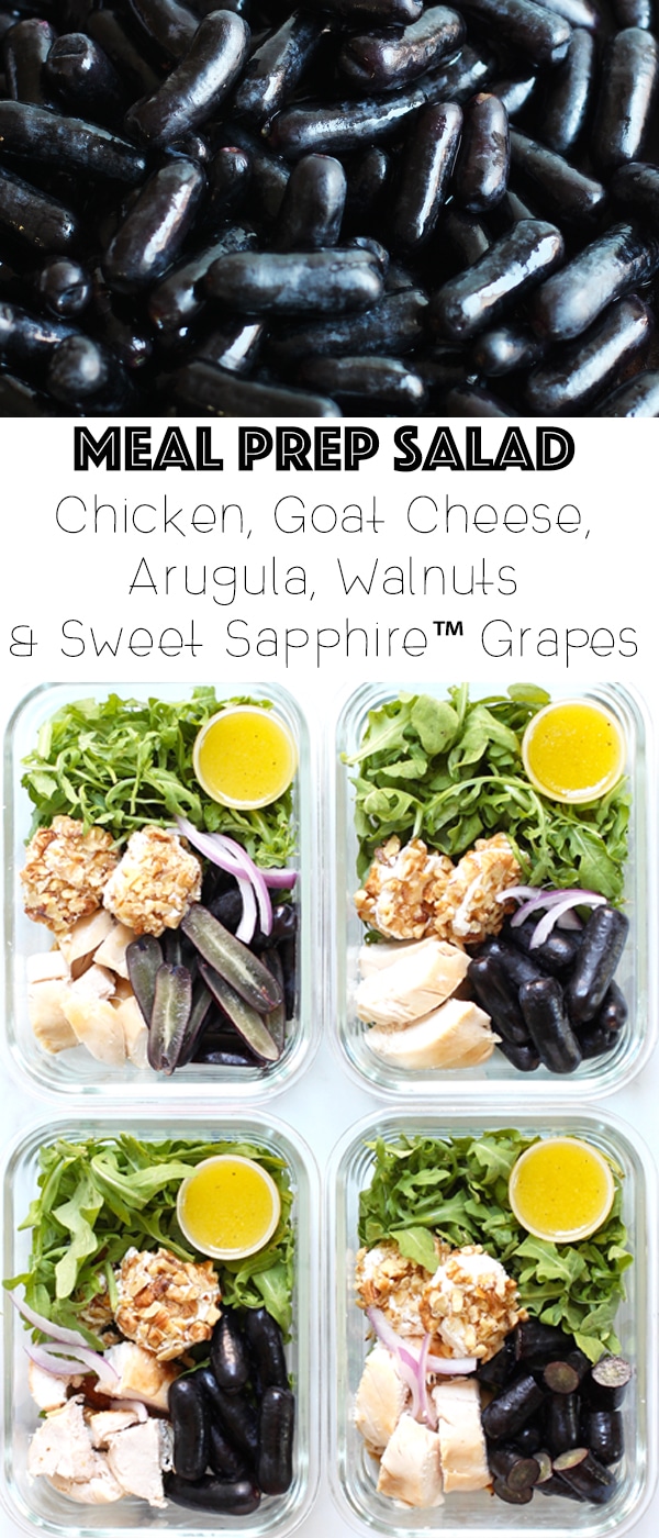 Meal Prep Salad Pin Image