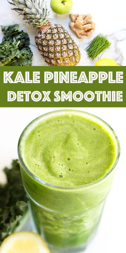 kale pineapple smoothie