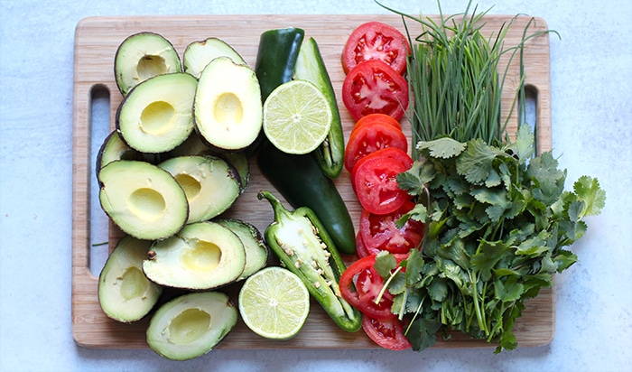 cilantro guacamole recipe ingredients