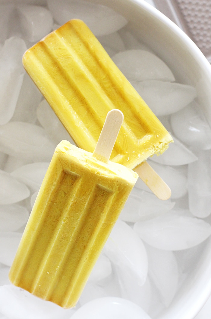 Golden Milk Coconut Popsicle Recipe Rainbow Delicious
