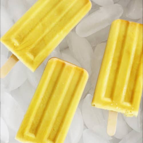 Golden Milk Coconut Popsicle Recipe Rainbow Delicious