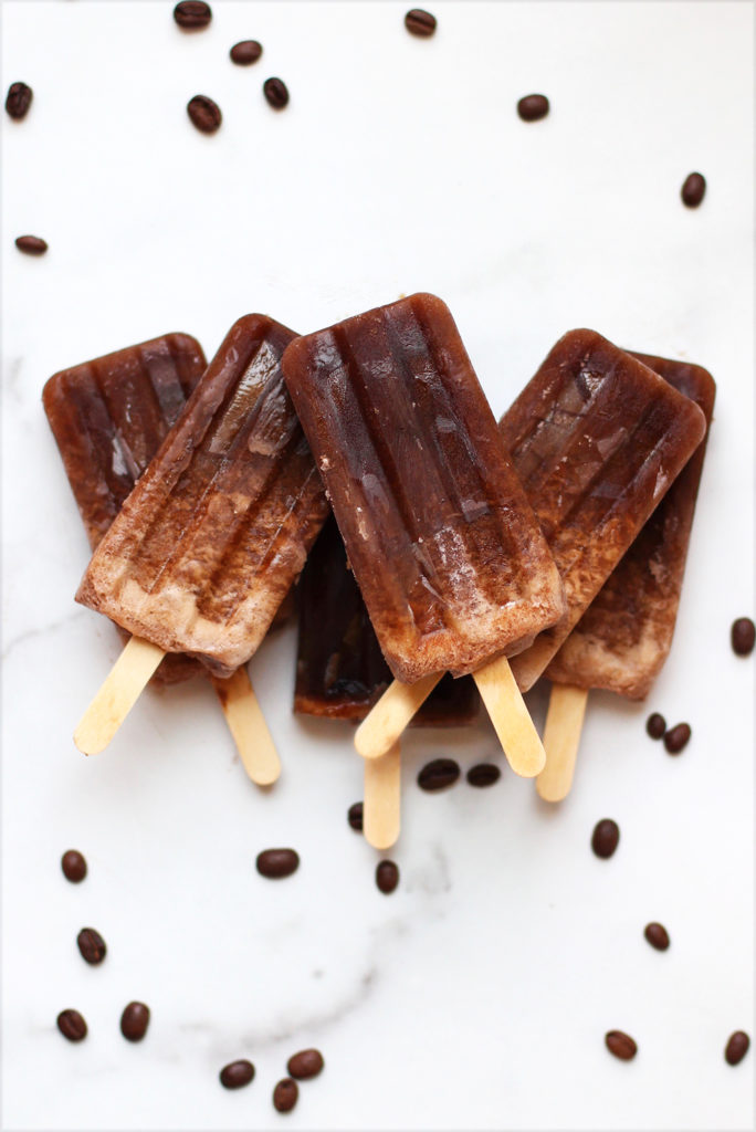 Banana Coffee Popsicles with Collagen