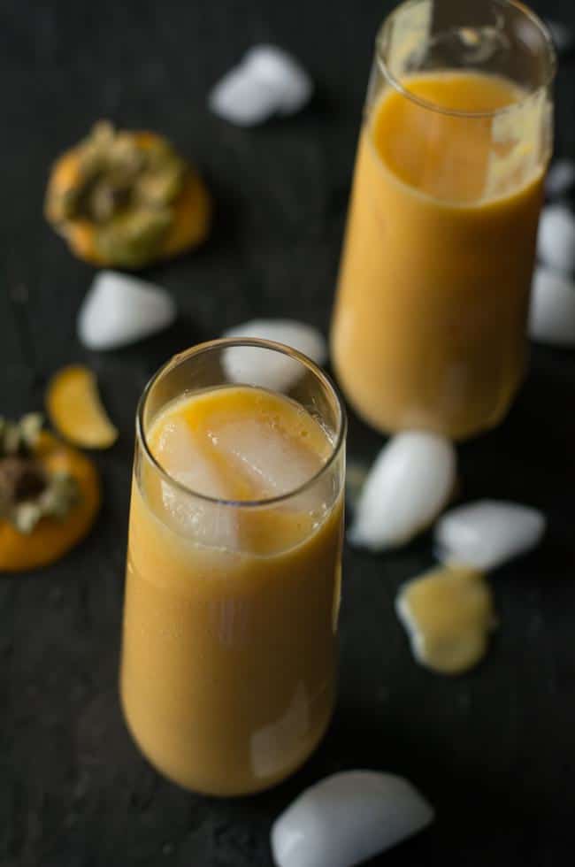 Persimmon Ginger Smoothie