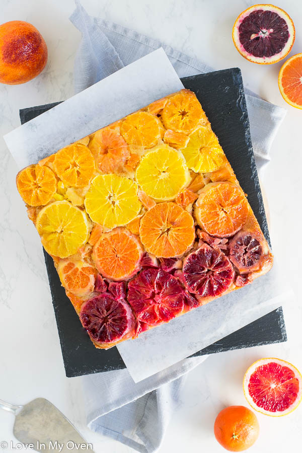 citrus upside down cake