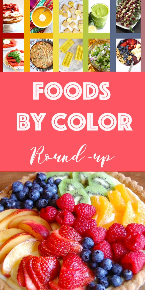 Foods By Color Rainbow Recipe Index Rainbow Delicious