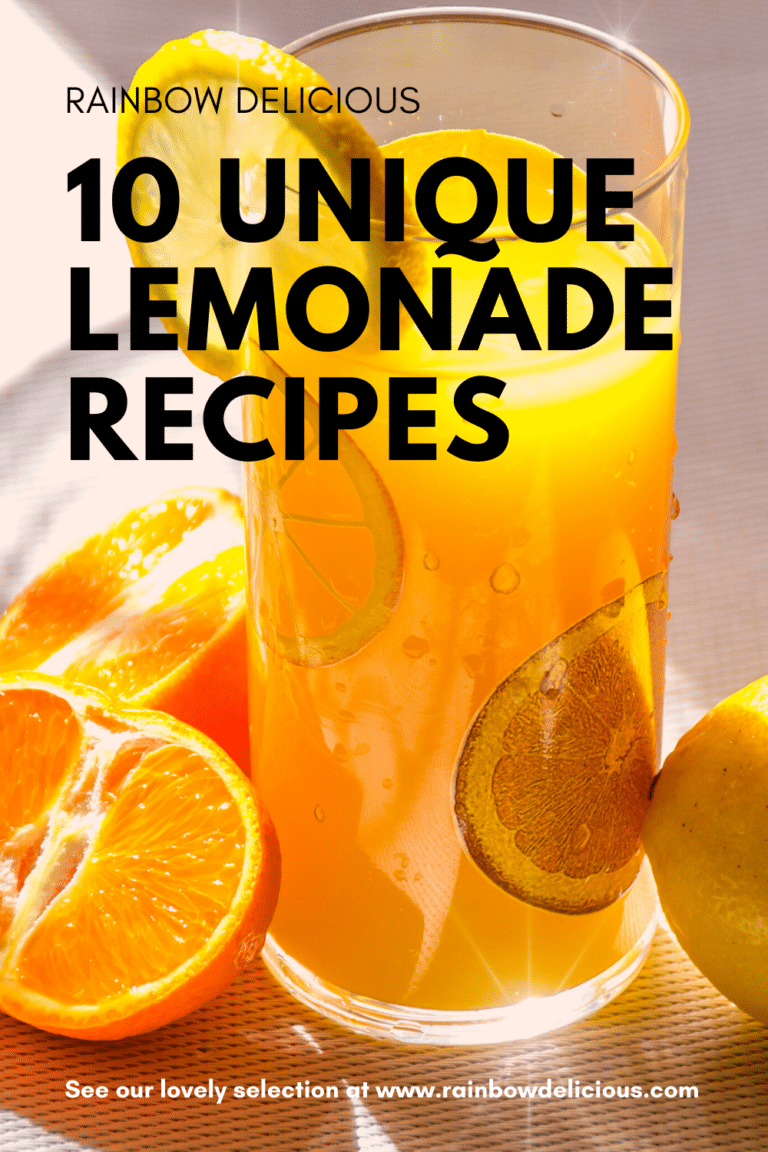 Top 10 Unique Lemonade Recipes Rainbow Delicious