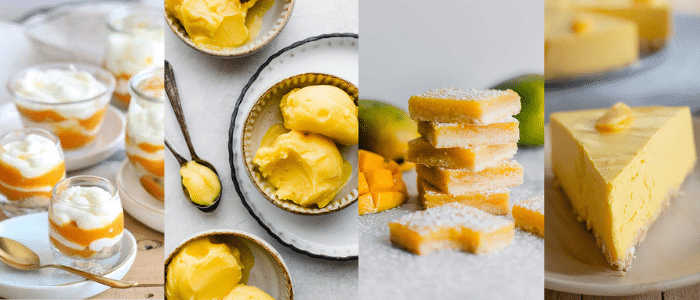 Easy Mango Dessert Recipes on Rainbow Delicious