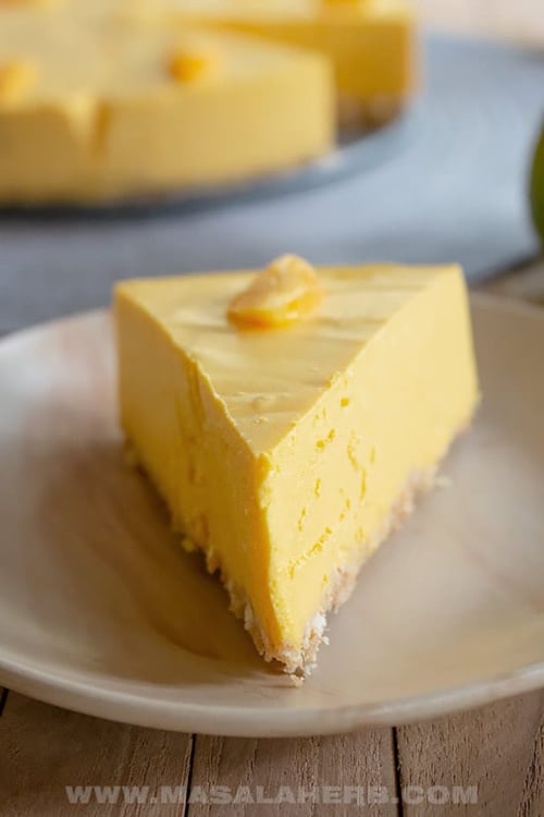 Mango Cheesecake - Easy Mango Recipes