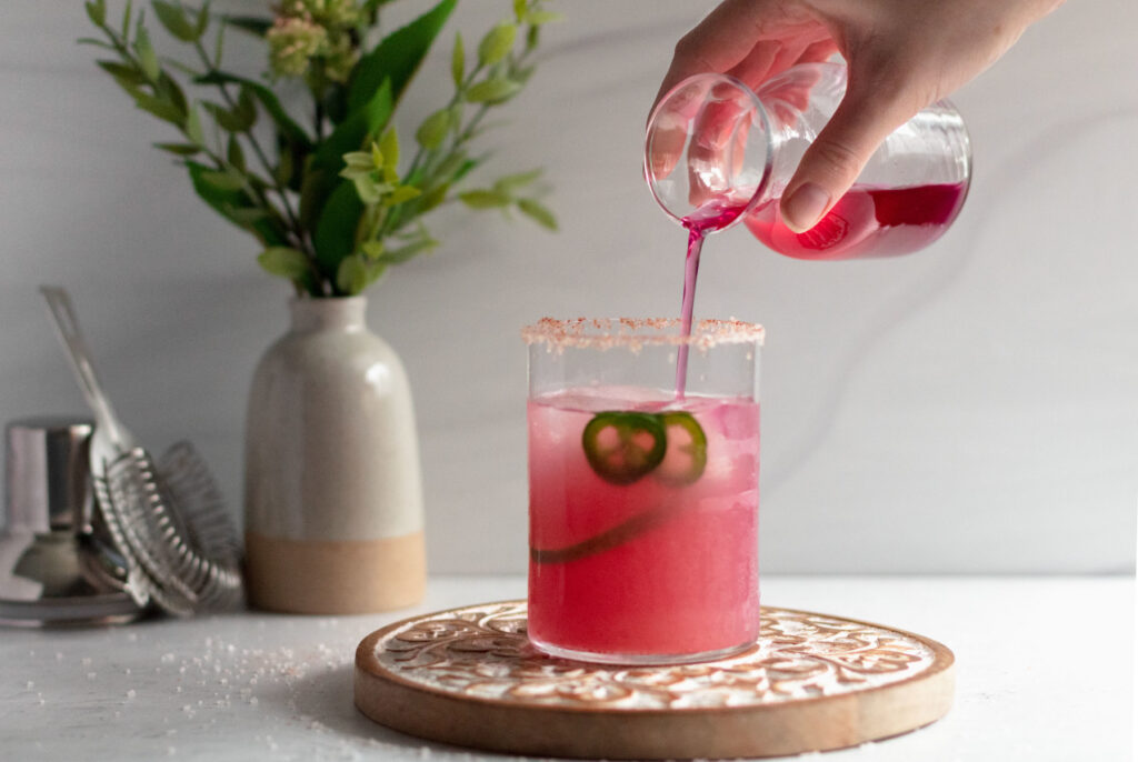 Spicy Dragon Fruit Cocktail