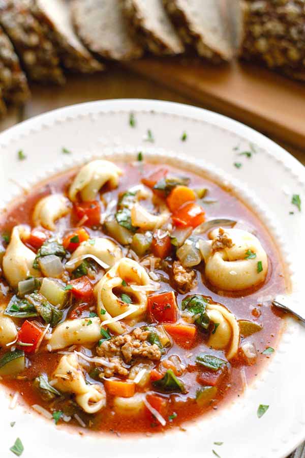 Italian-Sausage-Tortellini-Soup