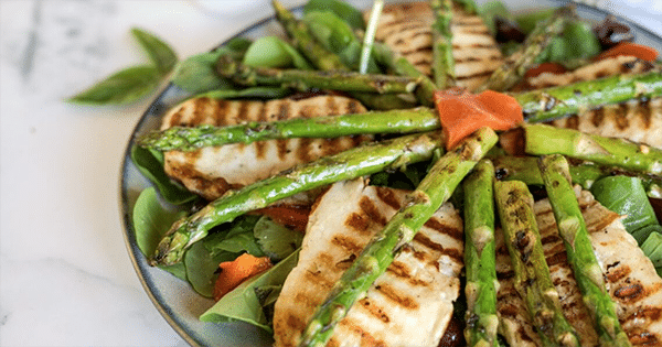 Halloumi Asparagus Salad | Halloumi Recipes