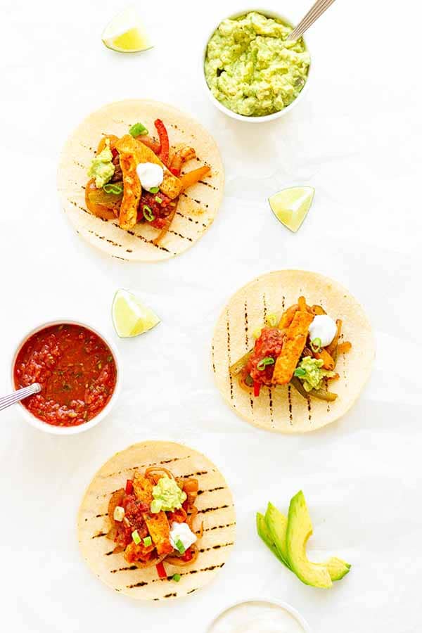 Halloumi Fajitas | Halloumi Recipes